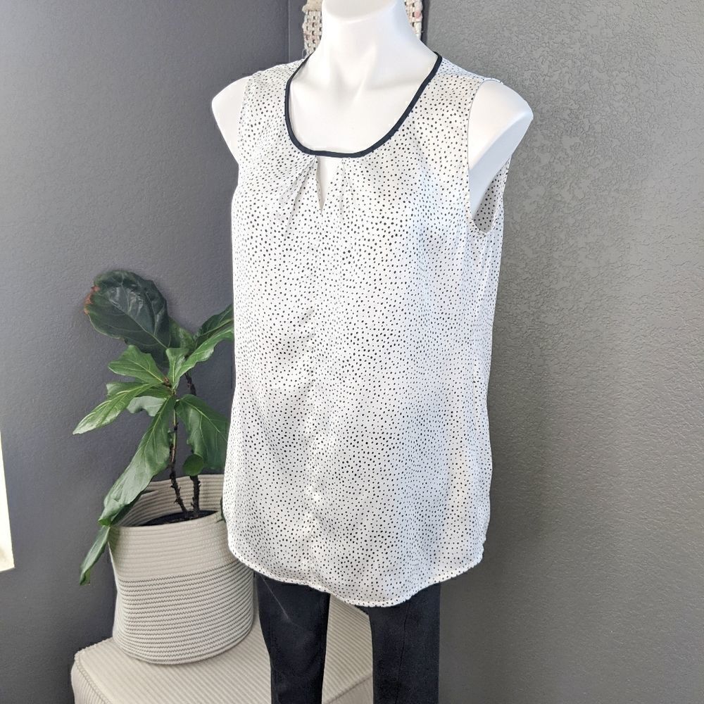 The Limited White Dot Tank